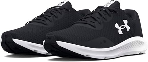 3024889 Under Armour Women's Charged Pursuit 3, Black/White, Size 6.5