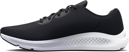 3024889 Under Armour Women's Charged Pursuit 3, Black/White, Size 6.5