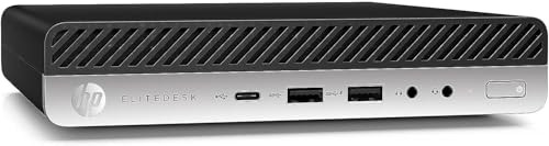For Parts: HP ELITEDESK 800 G5 MINI PC I5-9500T 6-CORE 16GB 256GB SSD - PHYSICAL DAMAGED