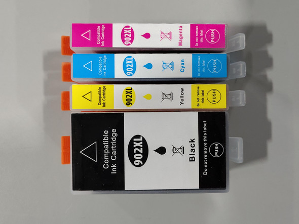 GENERIC 4PK 902XL INK CARTRIDGE OFFICEJET PRO  - BLACK/YELLOW/MAGENTA/CYAN