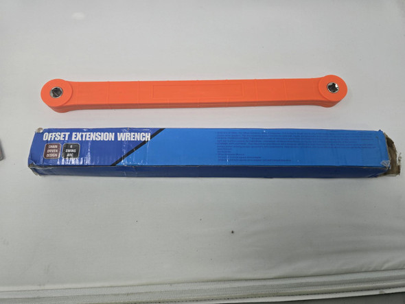 GENERAL OFFSET EXTENSION WRENCH SET, 1/4",3/8" SQUARE DRIVE ADAPTERS - ORANGE