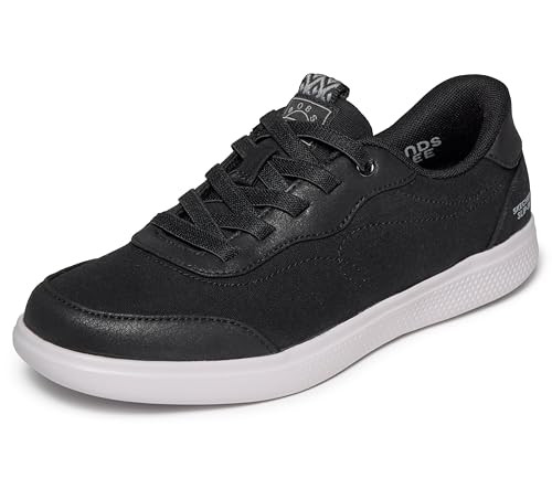 114888 SKECHERS WOMEN'S BOBS SKIP CUTE CITY STRIDE SIZE 10 BLACK New
