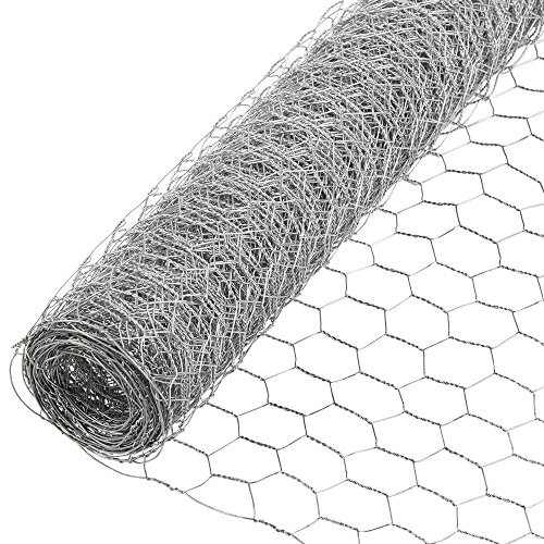 YARDGARD 1 Inch Poultry Netting, 20 Gauge Galvanized Steel, 24" x 150' WIRE