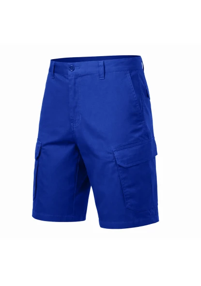 BLU ROCK MEN'S COTTON FLEX-STRETCH CARGO SHORTS - SIZE: MEN 40 - BLUE New