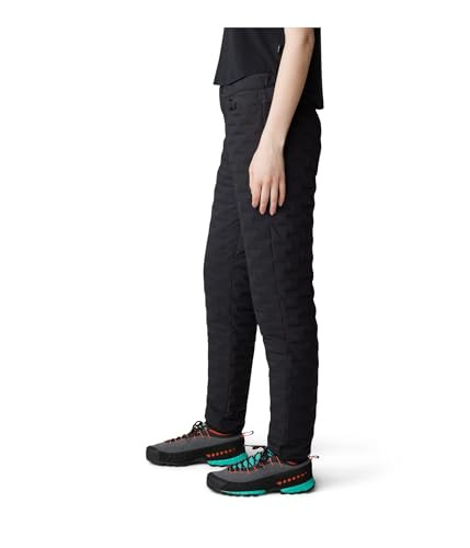 2079541010 MOUNTAIN HARDWEAR STRETCHDOWN LIGHT PANTS WOMEN'S L BLACK New