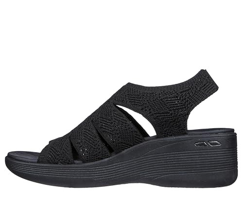 163394 Skechers Women's PIER-LITE - MEMORY MAKER Black/Black Size 8