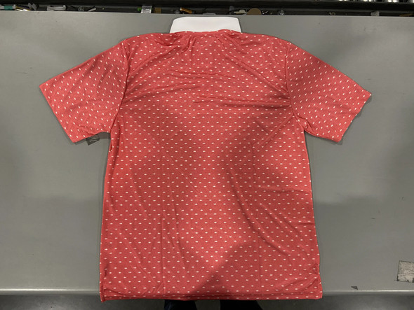 PGA TOUR MEN'S SURPRISE POLO - SIZE: MEN LARGE - RED FISH New