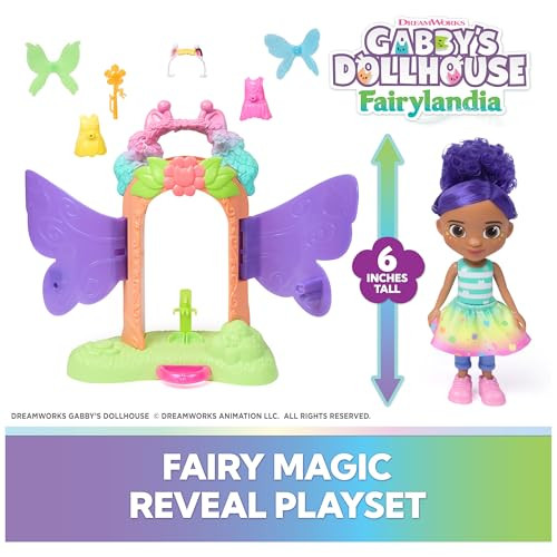 GABBY'S FAIRYLANDIA FAIRY MAGIC REVEAL TRANSFORMING PLAYSET 6076565
