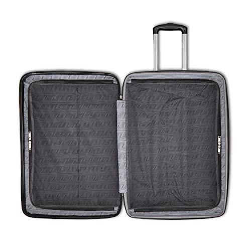 Samsanite Evolve SE Hardside Expandable Luggage with Spinner Wheels, Bass Black