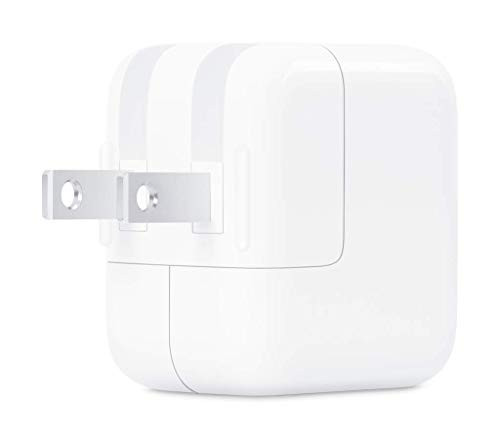 APPLE 12W USB POWER ADAPTER - IPAD AND IPHONE CHARGER, MGN03AM/A - WHITE