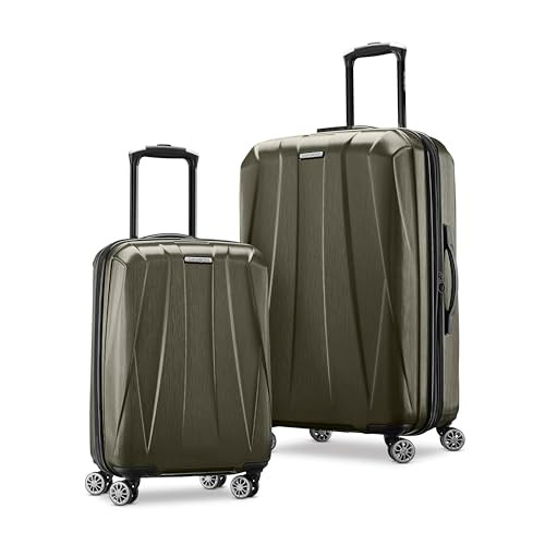 Samsonite Centric 2 Hardside Expandable Luggage Spinner Wheels 2-Piece Set New