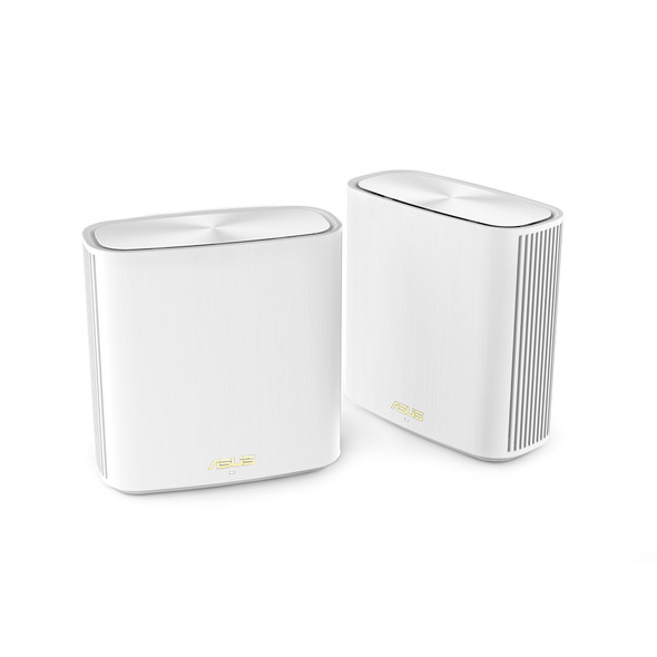 ASUS ZenWiFi Whole-Home Dual-Band Mesh WiFi 6 System XD6 White - 2 Pack