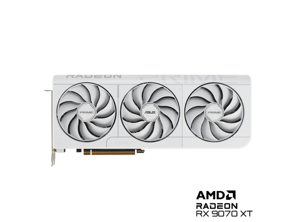 ASUS PRIME Radeon RX 9070 XT 16GB GDDR6 PCI Express 5.0 x16 ATX Graphics Card