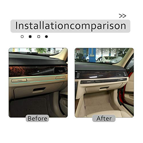 LLKUANG Water Cup Holder Cover For BMW 3 E90 E91 E92 E93 Glove Box New