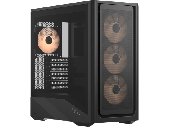 Formula V Line Air Power G9 Duo Mid-Tower PC Case, Dual Interchangeable Front