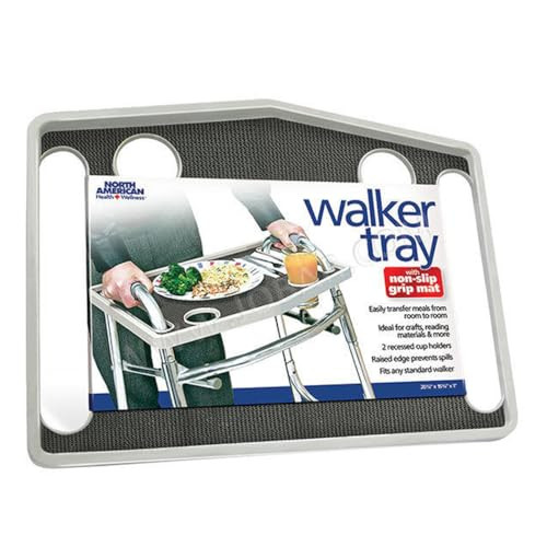 North American Health + Wellness Walker Tray, (Pack of 1) B016QK703M - Gray New