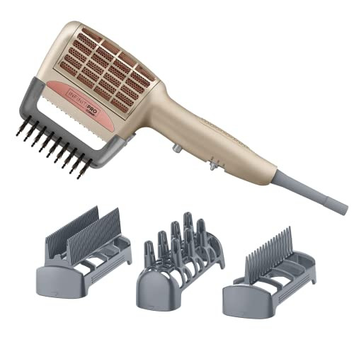 CONAIR INFINITIPRO 4-IN-1 FRIZZ FREE STYLING HAIR DRYER AND 4 ATTACHMENTS COPPER
