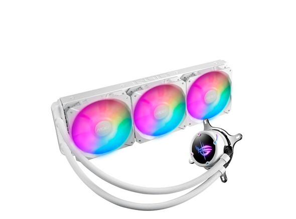 ASUS ROG Strix LC II 360 ARGB White Edition all-in-one liquid CPU cooler