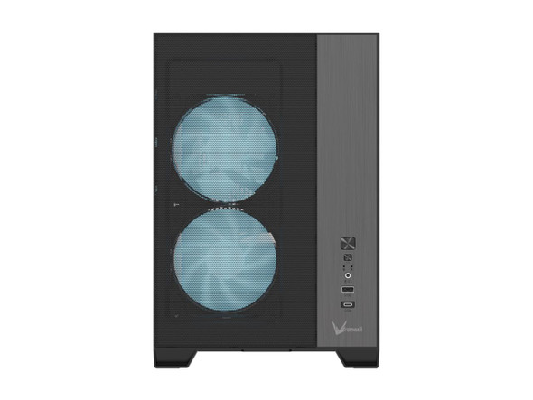 Formula V Line Air Mesh G6 Plus Mid-Tower PC Case, Front-Mounted PSU Compact