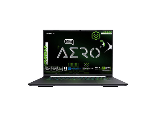GIGABYTE - AERO X16 - Copilot+ PC - 16.0" WQXGA 165 Hz - AMD Ryzen Al 9 465 -