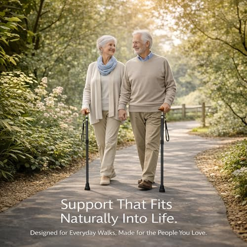 Premimax Carbon Fiber Folding Walking Cane for Men & Women