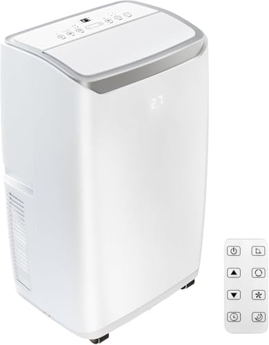 GARVEETECH 12000 BTU PORTABLE AIR CONDITIONER, 3 MODES, FDP35-3033ZPR3 - WHITE