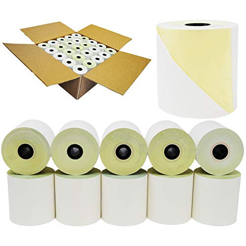 BuyRegisterRolls - (Honey Comb Core) Two Ply Carbonless Rolls 3" X 90 Feet