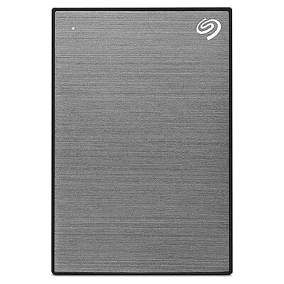 Seagate STKC5000601 One Touch 5TB External HHD Drive - Space Gray New