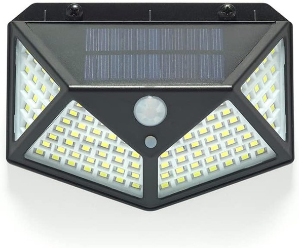 GENERIC SOLAR INTERACTION WALL LAMP 2 PACK - BLACK