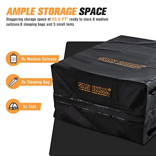 FIERYRED 25.5 Cubic Feet Waterproof Heavy Duty Storage Bag New