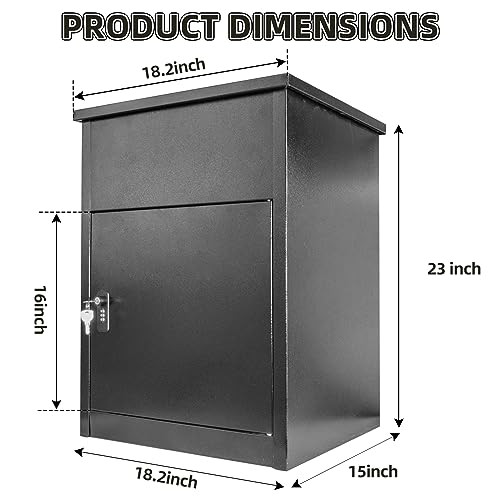 Package Delivery Boxes for Outside Extra Large Mailbox for Parcel - NEW New