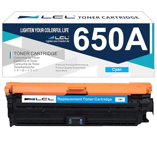 LCL Remanufactured Toner Cartridge for HP 650A CE271A CP5525 CP5525dn CP5525n New