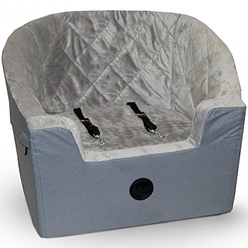 K&H Pet Products Bucket Booster Dog Car Seat - Large Gray/Gray New
