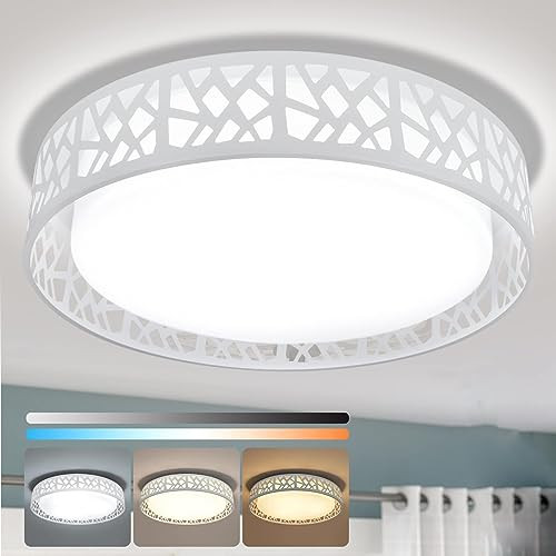 DLLT 35W Modern Dimmable Ceiling Light B0832GWPQR - White