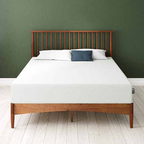 Refreshing 10-inch Green Tea Memory Foam Mattress by Zinus New