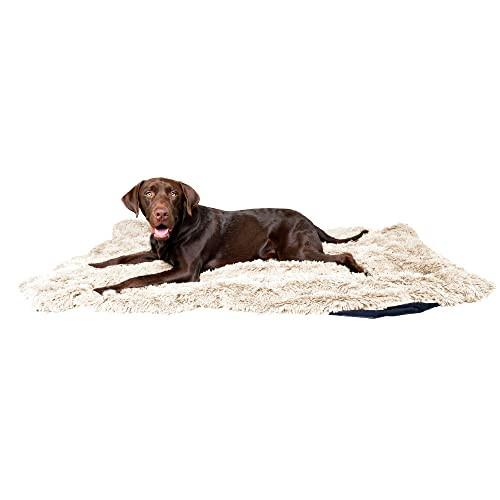 PawProof Fuzzy Pet Throw Blanket Waterproof Blanket for Dogs Cats B091D88V2H