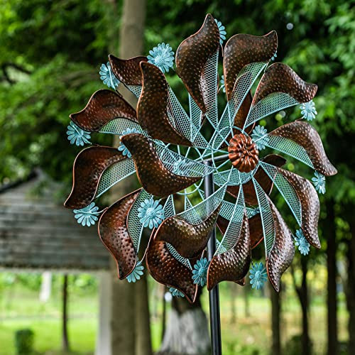 WEHLUCK Wind Spinners with Metal Stake, 84 Inches HF-9004 - B09W62ZSKK