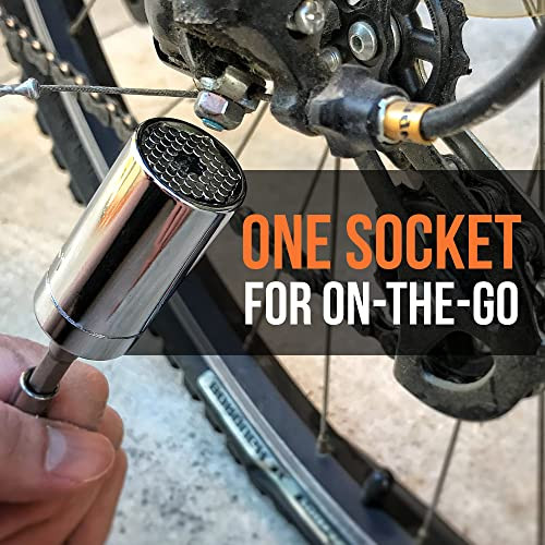RAK SUPER UNIVERSAL SOCKET TOOL GATOR GRIP WITH POWER DRILL ADAPTER SET
