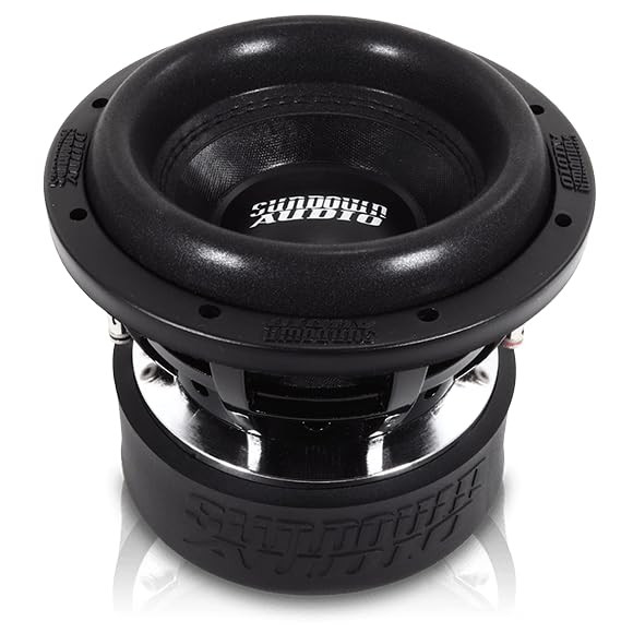 Sundown Audio SA-8 V.3 D2 8" Dual 2 Ohm Subwoofer 600W RMS / 1200W Peak - BLACK New