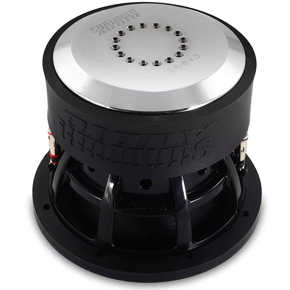 Sundown Audio SA-8 V.3 D2 8" Dual 2 Ohm Subwoofer 600W RMS / 1200W Peak - BLACK New