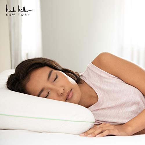 Nicole Miller New York Memory Foam Pillow – Standard/Queen – Coconut New