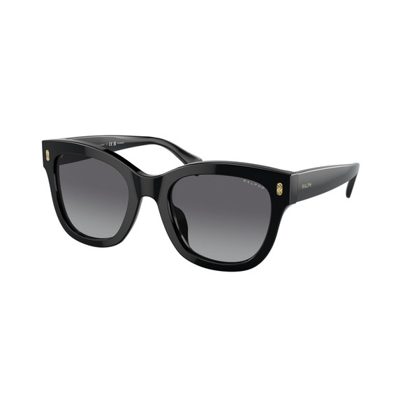 RALPH LAUREN SUNGLASSES 5001/T3 52-21-145-3P, GRADIENT POLAR GRAY - SHINY BLACK