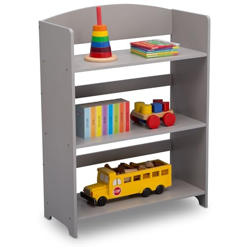 DELTA CHILDREN MYSIZE BOOKSHELF GREENGUARD GOLD CERTIFIED DCH-3TSHELF - GRAY