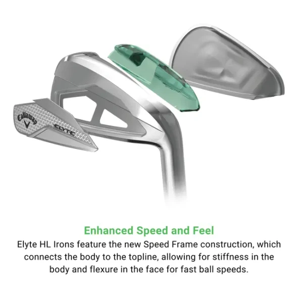 CALLAWAY ELYTE HIGH LAUNCH IRON SET (5-PW)