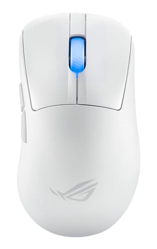 ASUS ROG Keris II Ace Wireless Gaming Mouse Right-Handed Ergonomic Win White