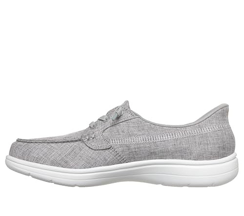1385114 SKECHERS WOMEN ON-THE-GO FLEX OCEANA CASUAL SLIP-INS SIZE 10 GRAY