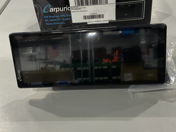 CARPURIDE WIRELESS/WIRED APPLE CARPLAY ANDROID AUTO MIRROR LINK TOUCH - BLACK