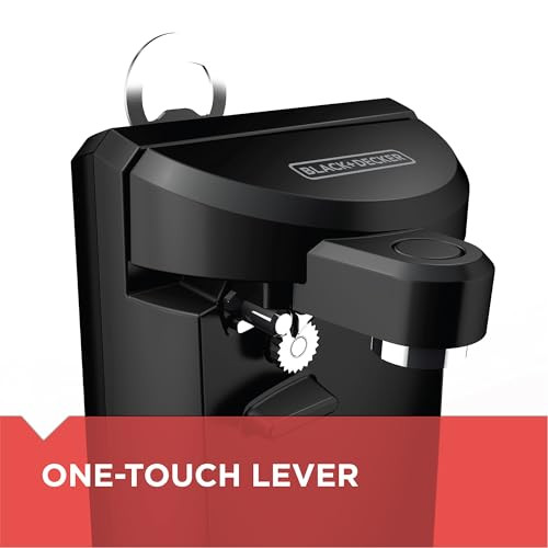 BLACK+DECKER EASYCUT EXTRA-TALL ELECTRIC CAN OPENER EC500B-T - BLACK New