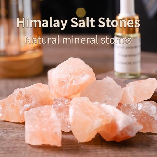 ARTXZDZ Himalayan Salt Stone Diffuser Lavender Essential Oil Gift Set