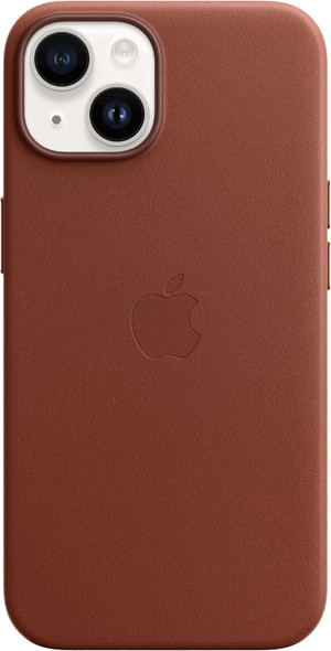 APPLE IPHONE 14 PLUS LEATHER CASE WITH MAGSAFE - UMBER